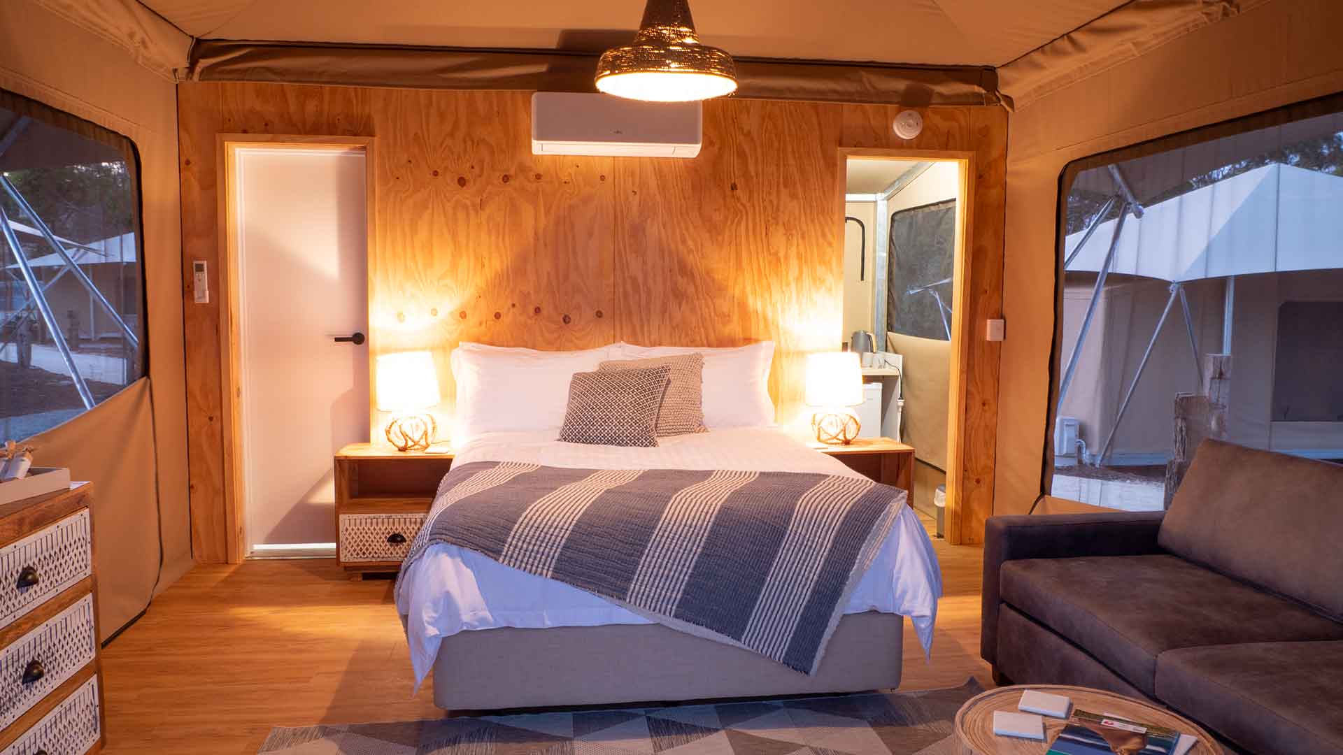 Eco Glamping Tents Seafront